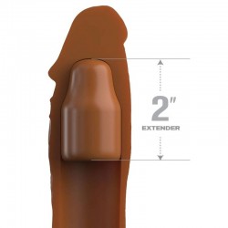 PIPEDREAMS SLEEVE 2032 CM 500 CM INCH PLUG CARAMEL 2