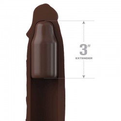 PIPEDREAMS SLEEVE 2286 CM 762 CM PLUG BROWN 2