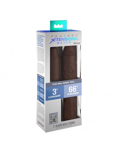 PIPEDREAMS SLEEVE 2286 CM 762 CM PLUG BROWN