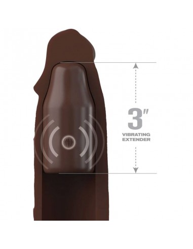 PIPEDREAMS SLEEVE 2286 CM 762 CM PLUG REMOTE BROWN