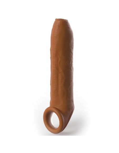 PIPEDREAMS SLEEVE UNCUT 1778 CM W STRAP CARAMEL PIPEDREAMS SLEEVE UNCUT 1778 CM W STRAP CARAMEL