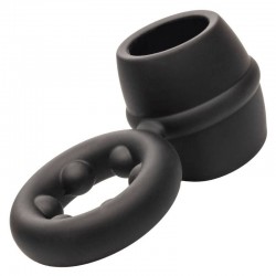 CALIFORNIA EXOTICS ALPHA DUAL MAGNUM RING NEGRO 2