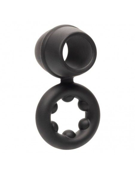 CALIFORNIA EXOTICS ALPHA DUAL MAGNUM RING NEGRO