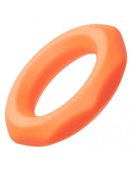 CALIFORNIA EXOTICS ALPHA SEXAGON RING NARANJA