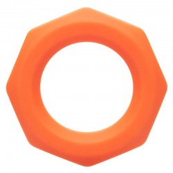 CALIFORNIA EXOTICS ALPHA SEXAGON RING NARANJA 2