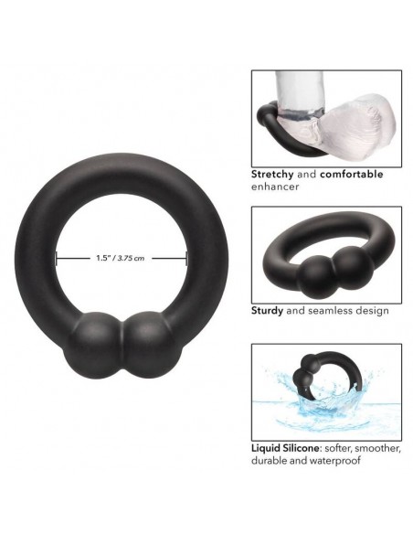 CALIFORNIA EXOTICS ALPHA MUSCLE RING NEGRO