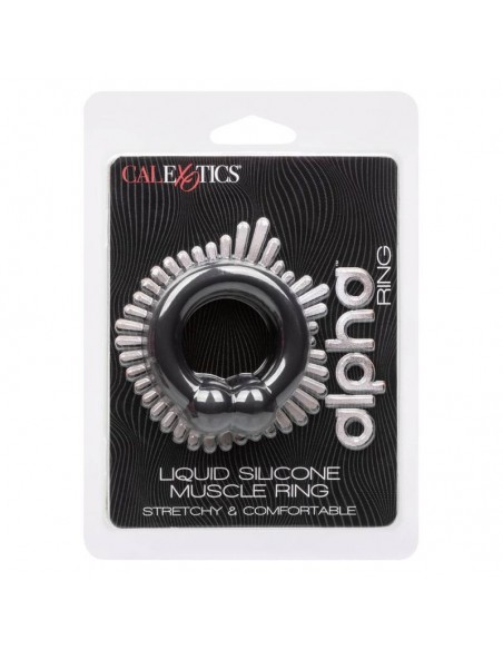 CALIFORNIA EXOTICS ALPHA MUSCLE RING NEGRO