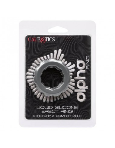 CALIFORNIA EXOTICS ALPHA ERECT RING GRIS