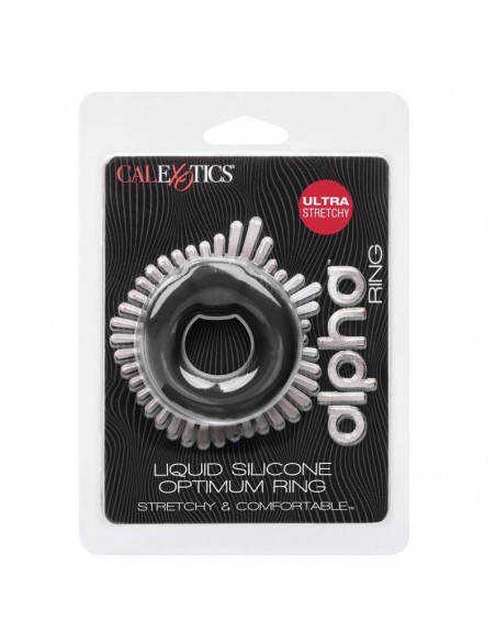 CALIFORNIA EXOTICS ALPHA OPTIMUM RING NEGRO CALIFORNIA EXOTICS ALPHA OPTIMUM RING NEGRO