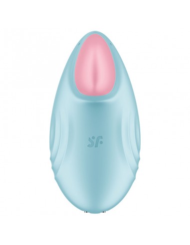 SATISFYER TROPICAL TIP VIBRADOR LAY ON AZUL