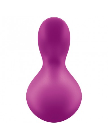 SATISFYER VIVA LA VULVA 3 VIBRADOR LAY ON VIOLETA