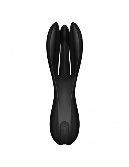 SATISFYER THREESOME 2 VIBRADOR NEGRO