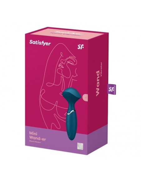 SATISFYER MINI WOND ER AZUL