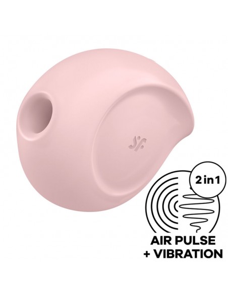 SATISFYER SUGAR RUSH ESTIMULADOR Y VIBRADOR ROSA