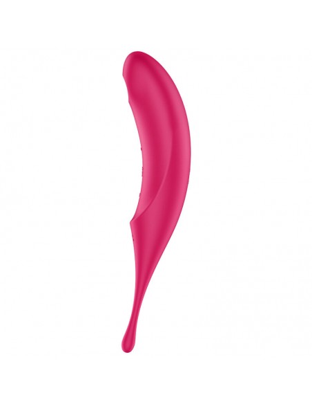 SATISFYER TWIRLING PRO ESTIMULADOR Y VIBRADOR ROJO SATISFYER TWIRLING PRO ESTIMULADOR Y VIBRADOR ROJO