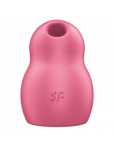 SATISFYER PRO TO GO 1 ESTIMULADOR Y VIBRADOR DOBLE ROJO