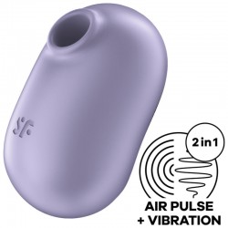 SATISFYER PRO TO GO 2 ESTIMULADOR Y VIBRADOR DOBLE BEIGE 2