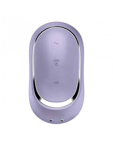 SATISFYER PRO TO GO 2 ESTIMULADOR Y VIBRADOR DOBLE VIOLETA