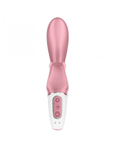 SATISFYER HUG ME VIBRADOR RABBIT APP ROSA