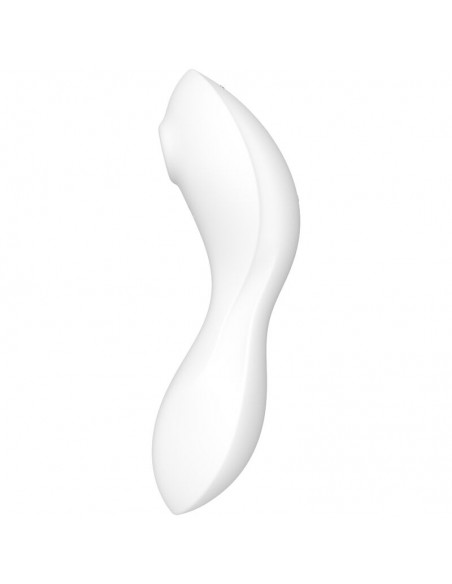 SATISFYER CURVY TRINITY 5 ESTIMULADOR Y VIBRADOR APP BLANCO SATISFYER CURVY TRINITY 5 ESTIMULADOR Y VIBRADOR APP BLANCO