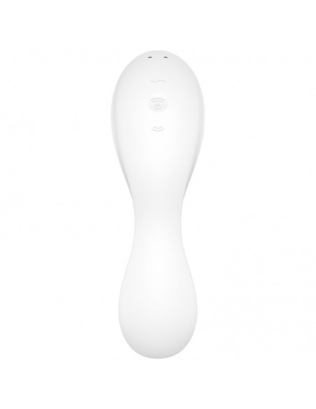 SATISFYER CURVY TRINITY 5 ESTIMULADOR Y VIBRADOR APP BLANCO SATISFYER CURVY TRINITY 5 ESTIMULADOR Y VIBRADOR APP BLANCO