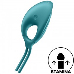 SATISFYER SWORDSMAN ANILLO VIBRADOR AZUL 2