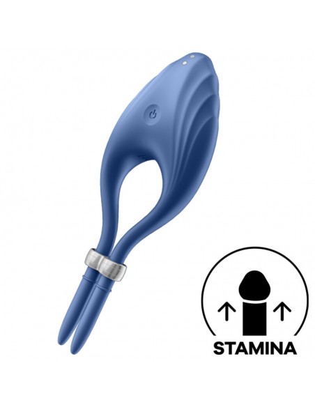 SATISFYER DUELIST ANILLO VIBRADOR AZUL SATISFYER DUELIST ANILLO VIBRADOR AZUL
