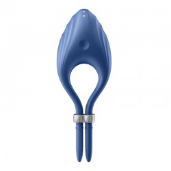SATISFYER DUELIST ANILLO VIBRADOR AZUL 2