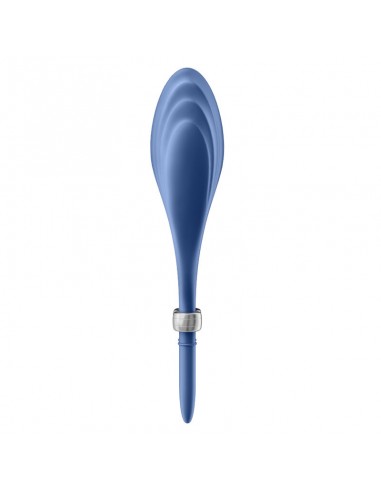 SATISFYER DUELIST ANILLO VIBRADOR AZUL