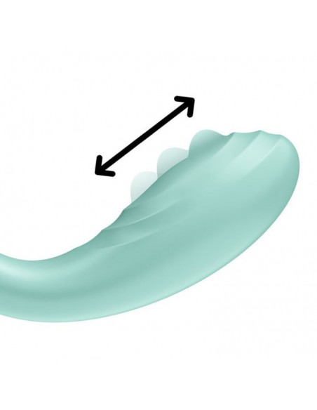 SATISFYER RRROLLING PLEASURE VIBRADOR PUNTO G VERDE