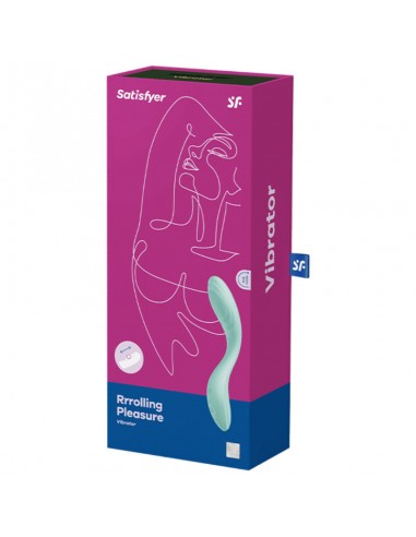 SATISFYER RRROLLING PLEASURE VIBRADOR PUNTO G VERDE