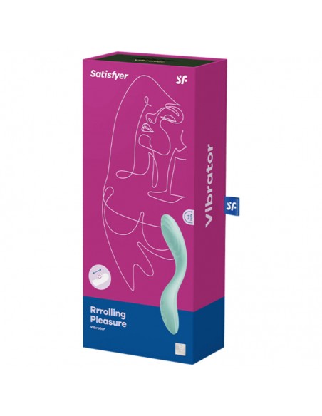 SATISFYER RRROLLING PLEASURE VIBRADOR PUNTO G VERDE