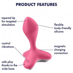 SATISFYER GAME CHANGER PLUG VIBRADOR NEGRO 2