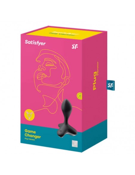 SATISFYER GAME CHANGER PLUG VIBRADOR ROSA