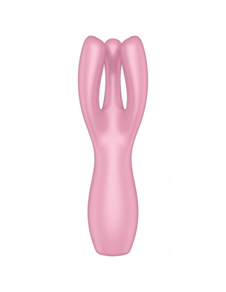 SATISFYER THREESOME 3 VIBRADOR ROSA