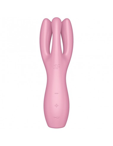 SATISFYER THREESOME 3 VIBRADOR ROSA