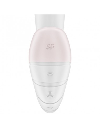 SATISFYER SUPERNOVA ESTIMULADOR Y VIBRADOR BLANCO