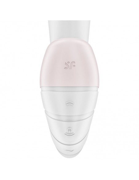 SATISFYER SUPERNOVA ESTIMULADOR Y VIBRADOR BLANCO