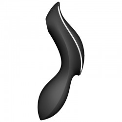 SATISFYER CURVY TRINITY 2 ESTIMULADOR Y VIBRADOR NEGRO 2