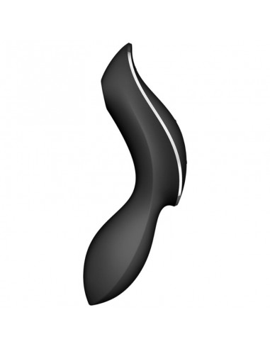 SATISFYER CURVY TRINITY 2 ESTIMULADOR Y VIBRADOR NEGRO