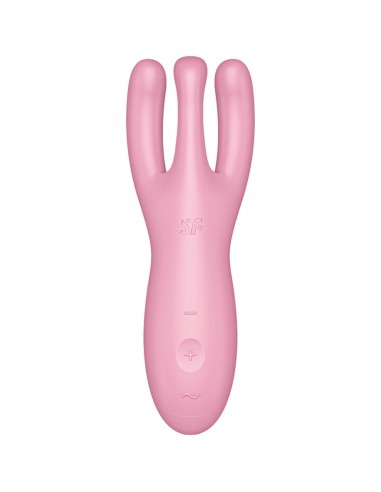 SATISFYER THREESOME 4 VIBRADOR APP ROSA