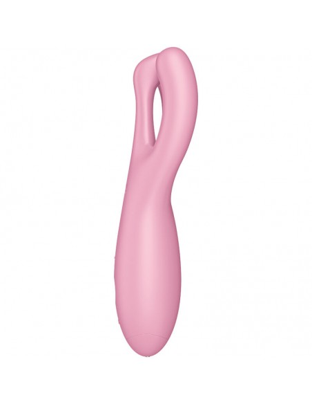 SATISFYER THREESOME 4 VIBRADOR APP ROSA SATISFYER THREESOME 4 VIBRADOR APP ROSA