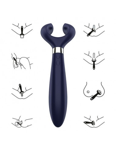 SATISFYER ENDLESS FUN MULTI VIBRADOR 3 NEGRO
