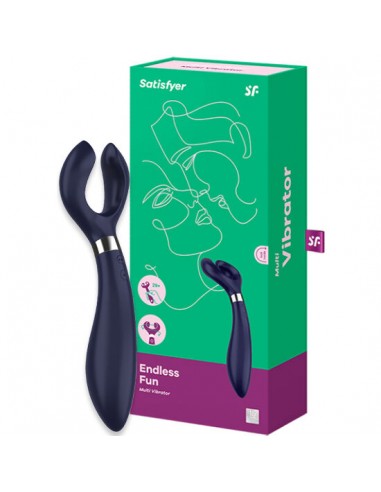 SATISFYER ENDLESS FUN MULTI VIBRADOR 3 NEGRO