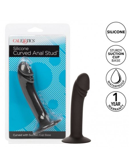 CALIFORNIA EXOTICS CURVED ANAL STUD