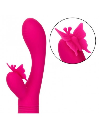 CALIFORNIA EXOTICS BUTTERFLY KISS FLUTTER ROSA