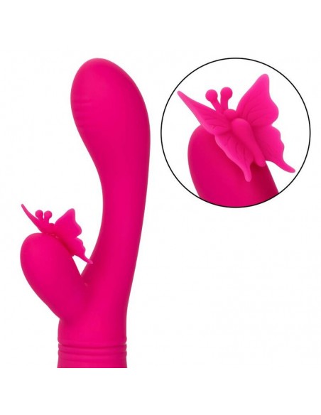 CALIFORNIA EXOTICS BUTTERFLY KISS FLUTTER ROSA