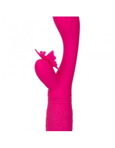 CALIFORNIA EXOTICS BUTTERFLY KISS FLUTTER ROSA