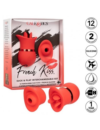 CALIFORNIA EXOTICS FRENCH KISS SUCK 38 PLAY SET