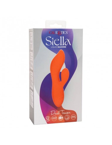 CALIFORNIA EXOTICS STELLA DUAL TEASER NARANJA